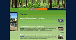 Desktop Screenshot of bungalowparkdespar.nl